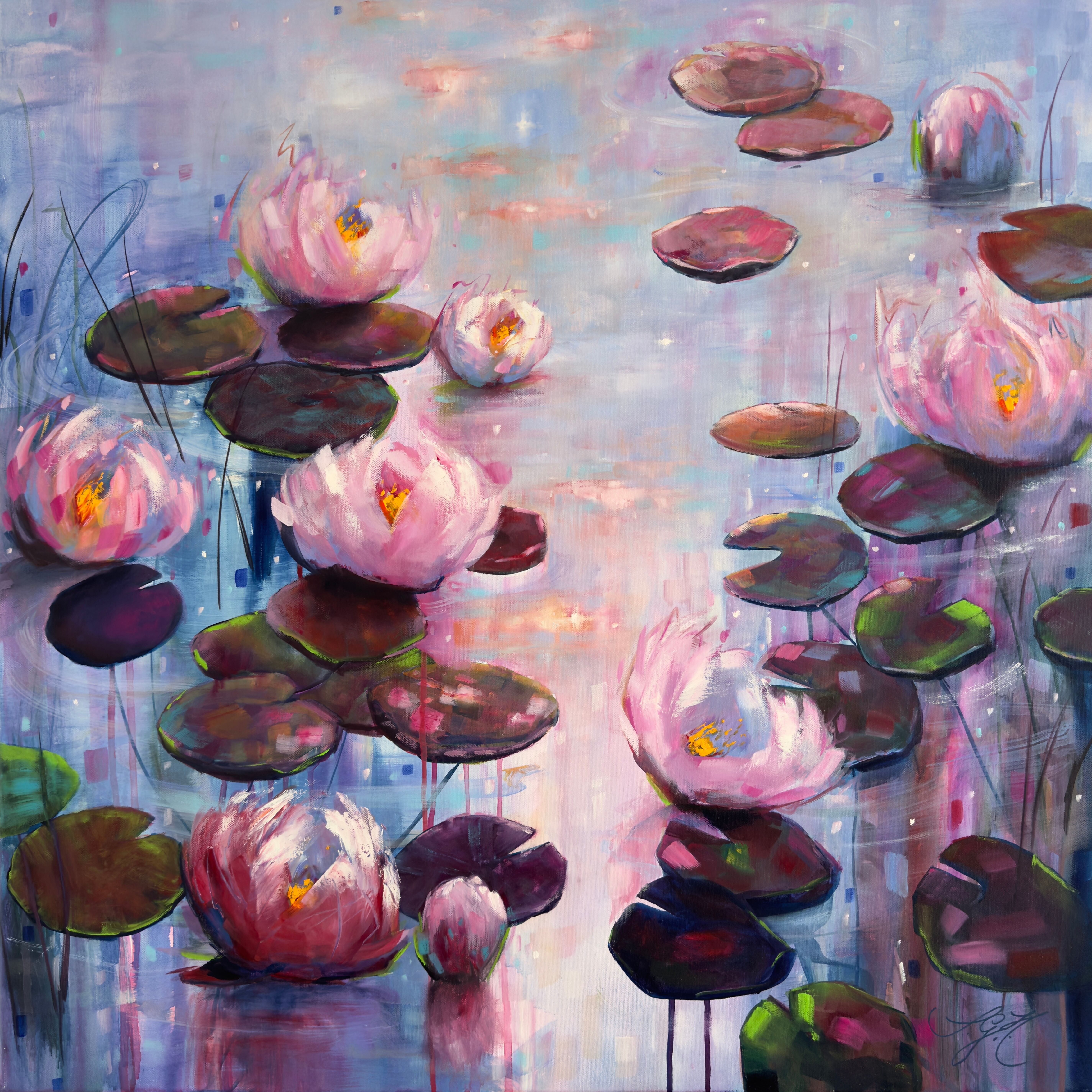 Picture "Lilies Dance 6" (2025)