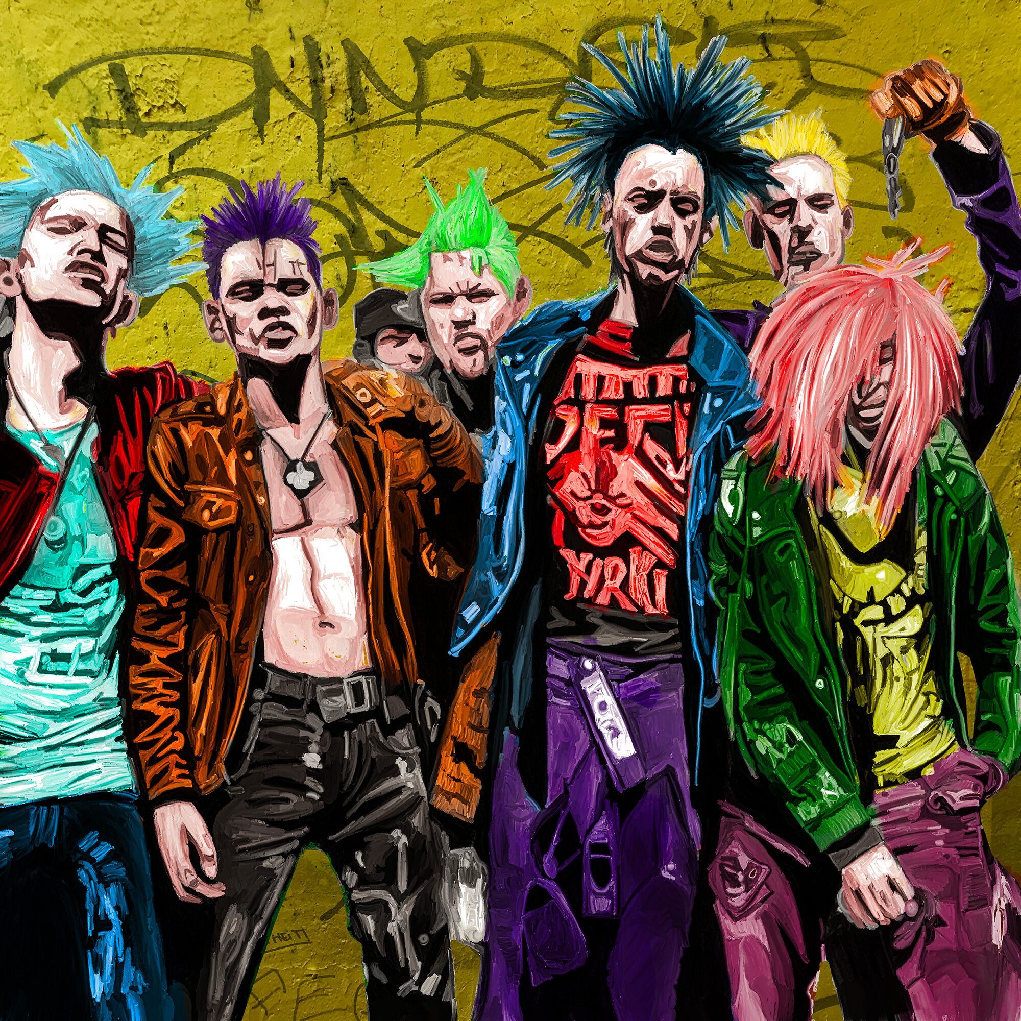 Bild "Punks" (2023)