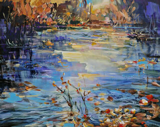 Picture "At the pond V" (2023)