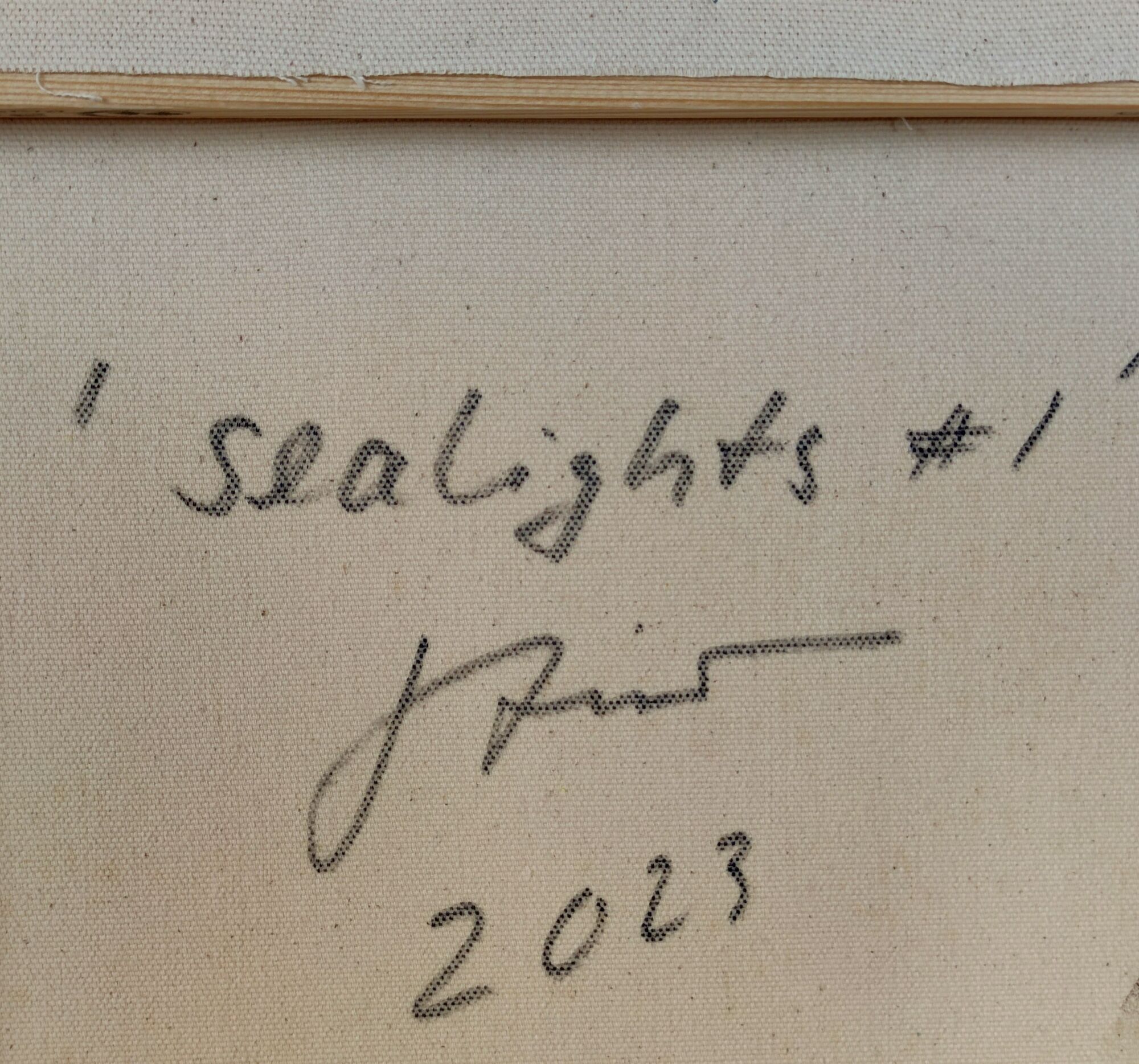 Bild "sealights #1" (2023)
