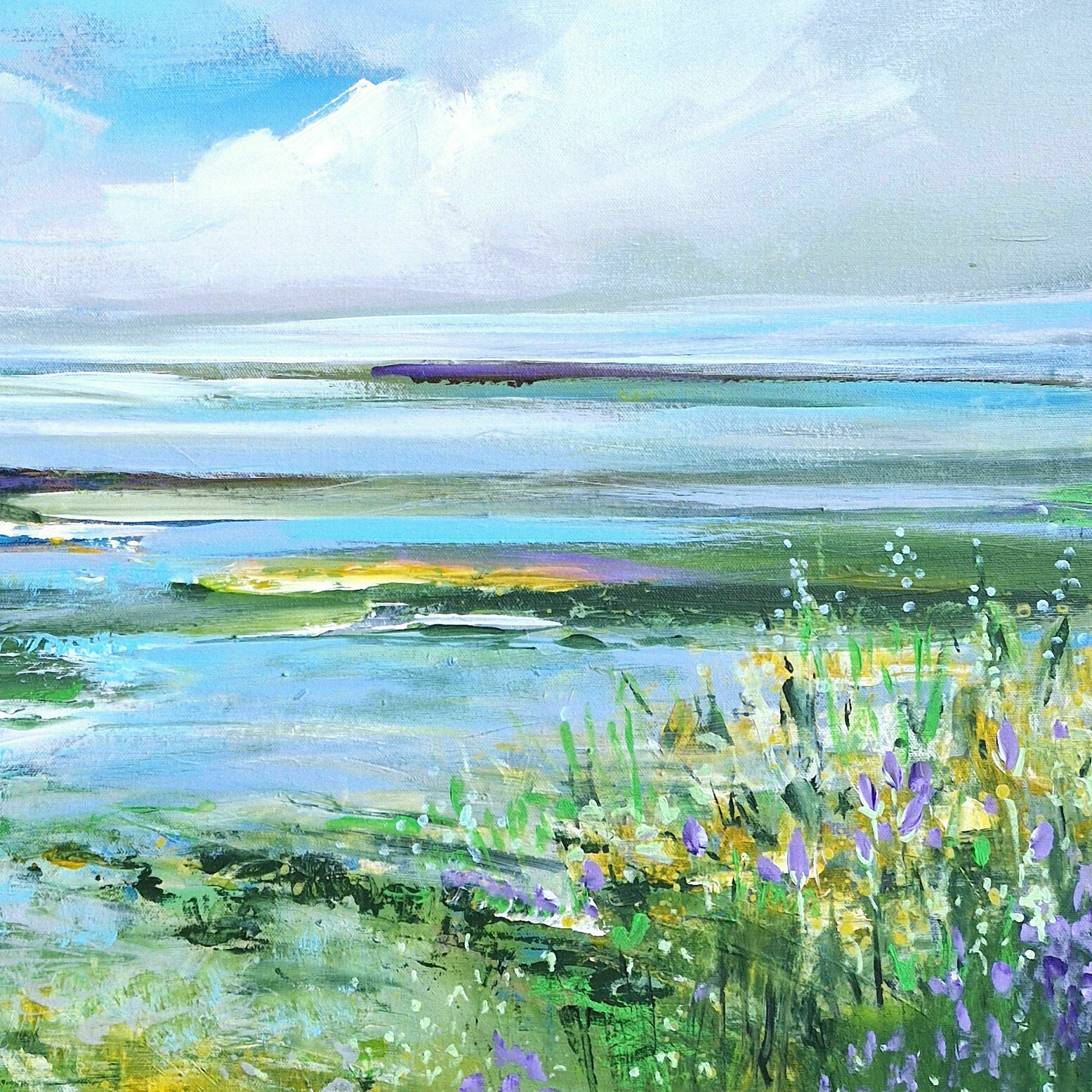 Picture "Summer at the lake" (2024)