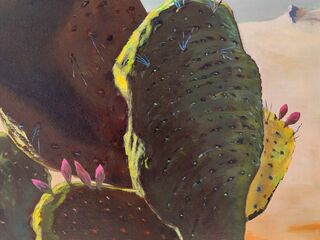 Picture "Cacti under a blue sky" (2024)