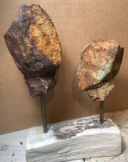 Sculpture "Traces of time I" (2024)