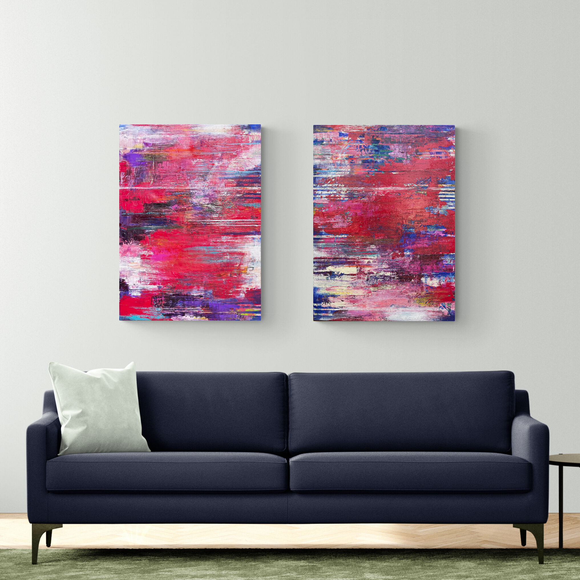 Picture "Metamorphosis (diptych)" (2025)