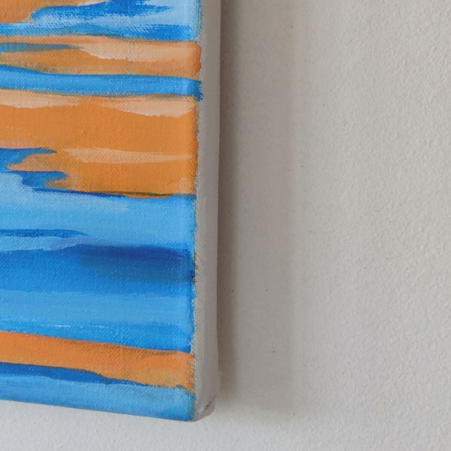 Picture "pool with orange wall" (2024)