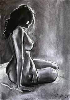 Picture "Quiet introspection" (2024)