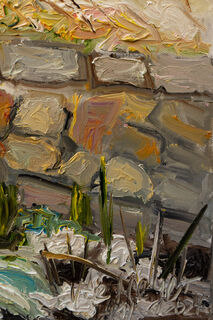 Picture "At the pond in January I" (2024)