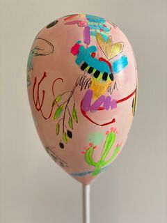 Sculpture "Life Loves You No.6" (2024)