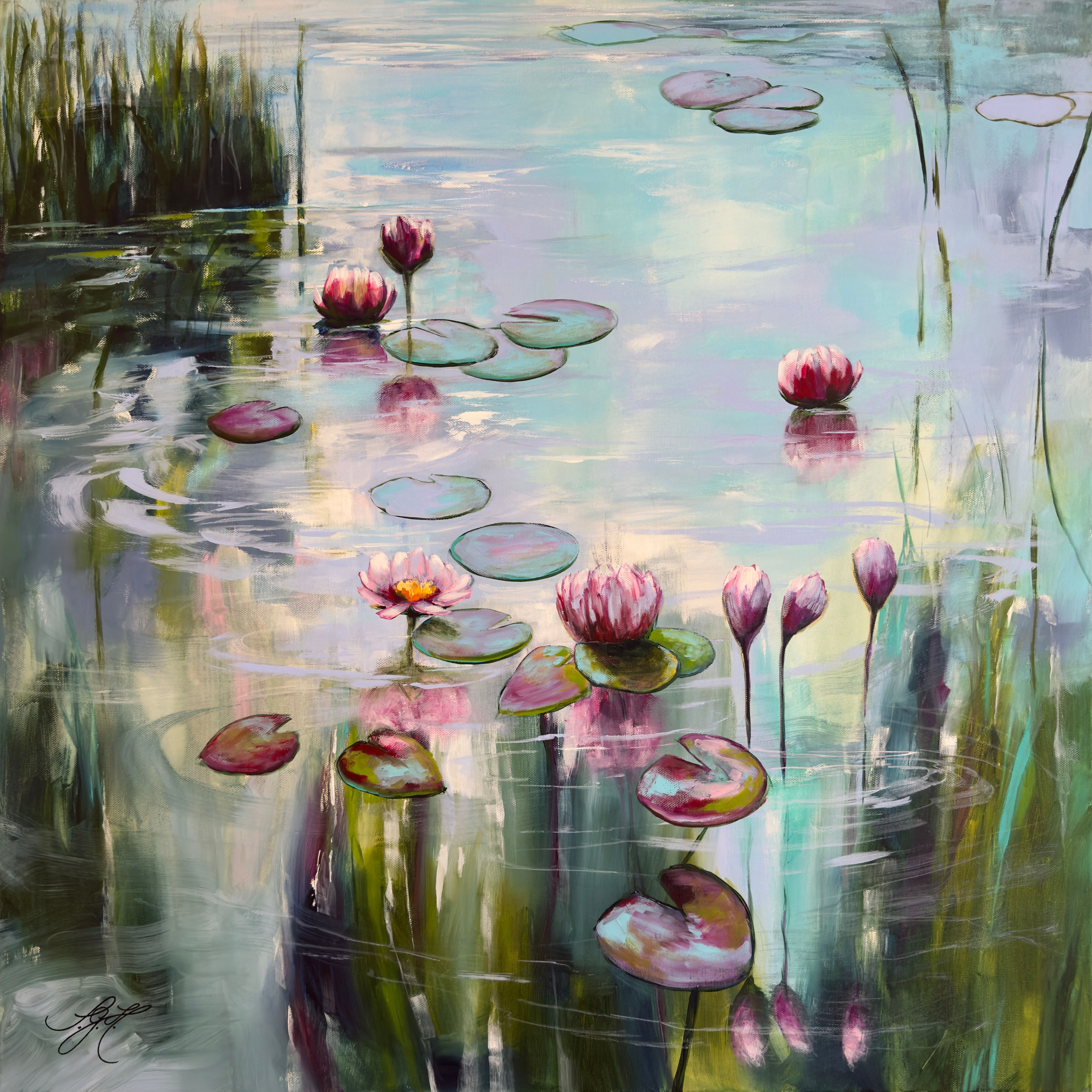 Picture "My Love For Water Lilies 9" (2024)