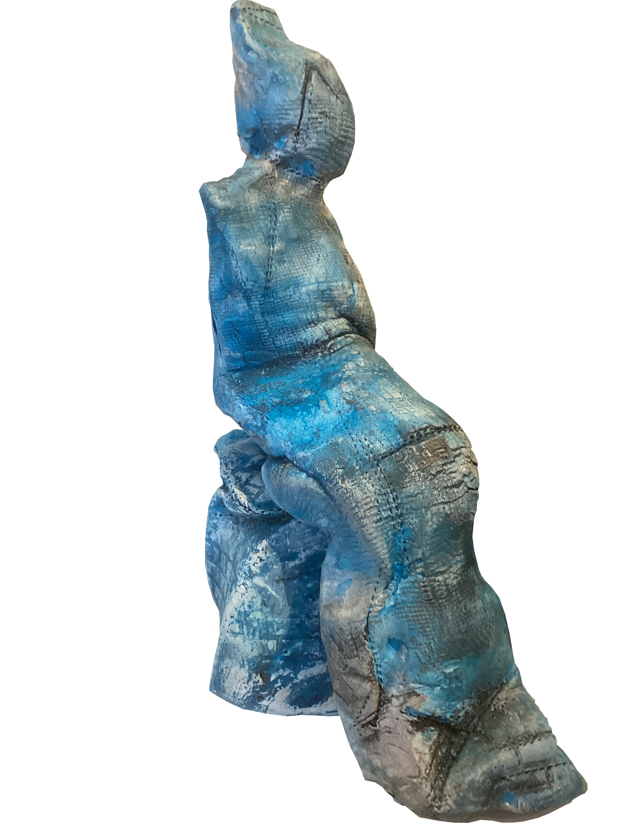 Skulptur "Von der Stadt umhüllt I" (2024)