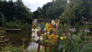 Picture "Garden in summer II" (2023)