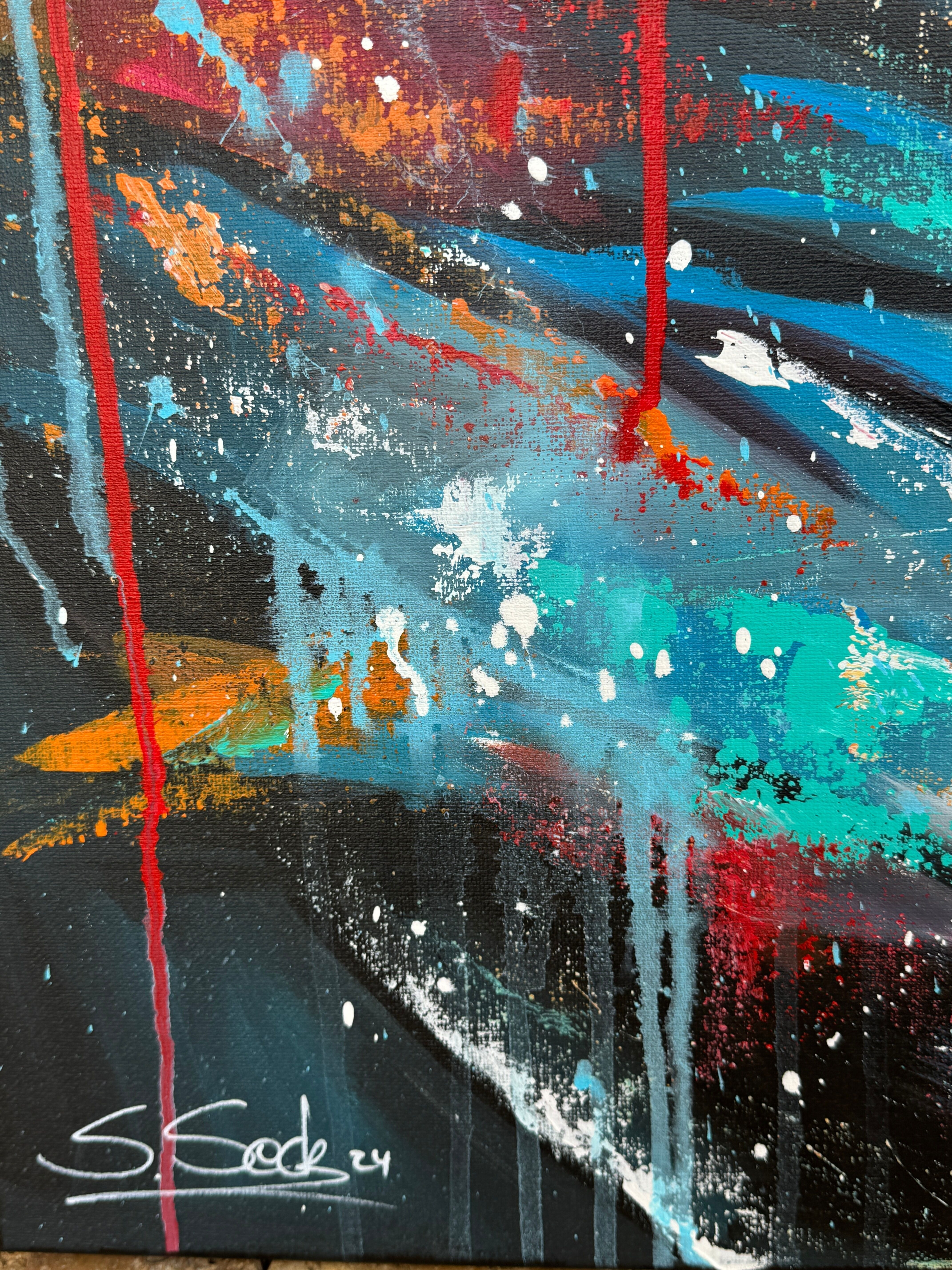 Picture "blue cape" (2024)