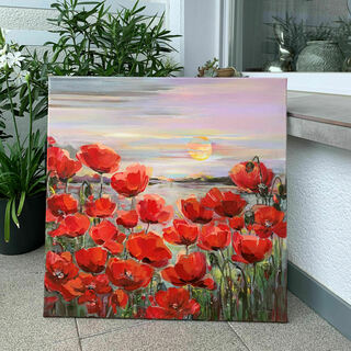 Bild "Poppy flowers II" (2023)