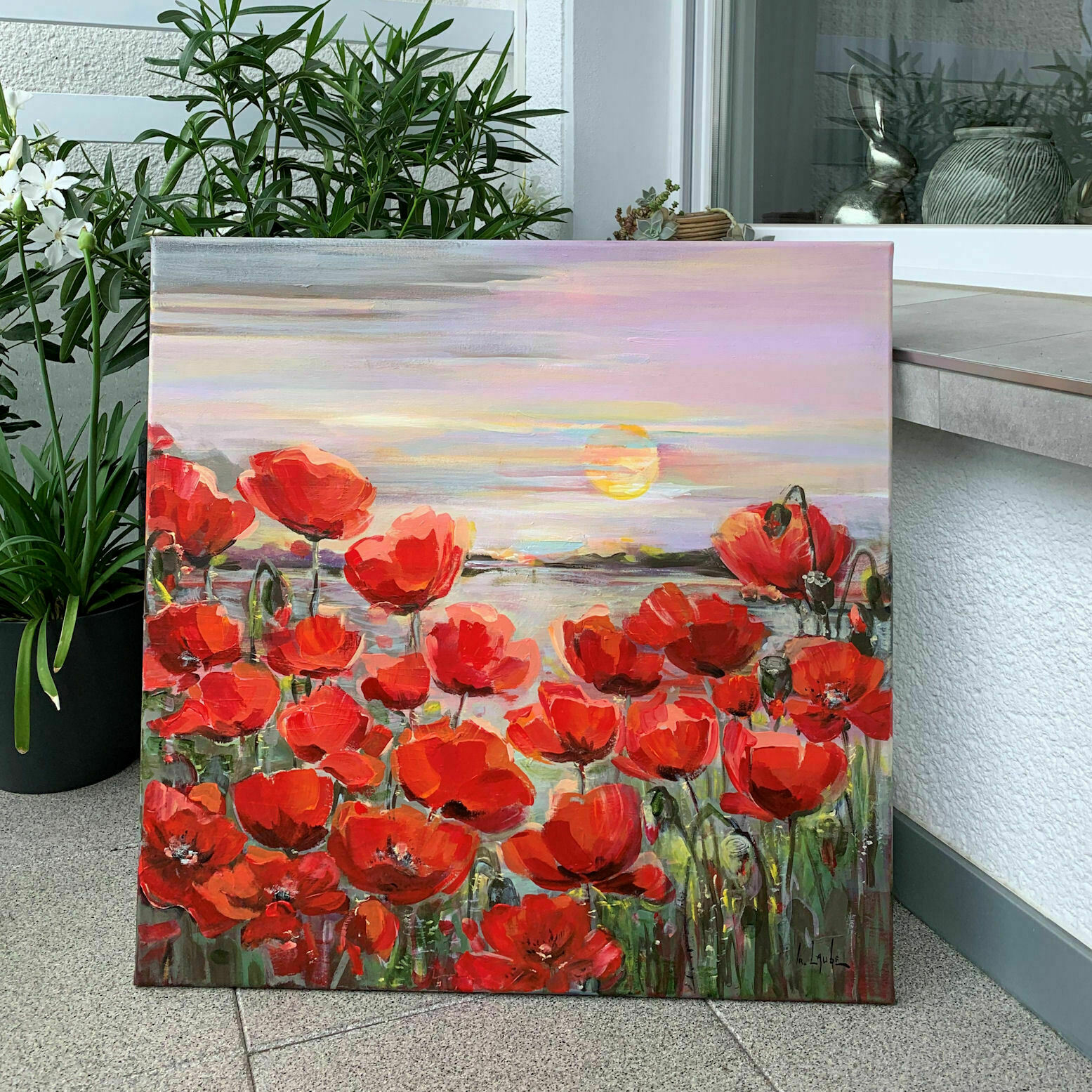 Bild "Poppy flowers II" (2023)