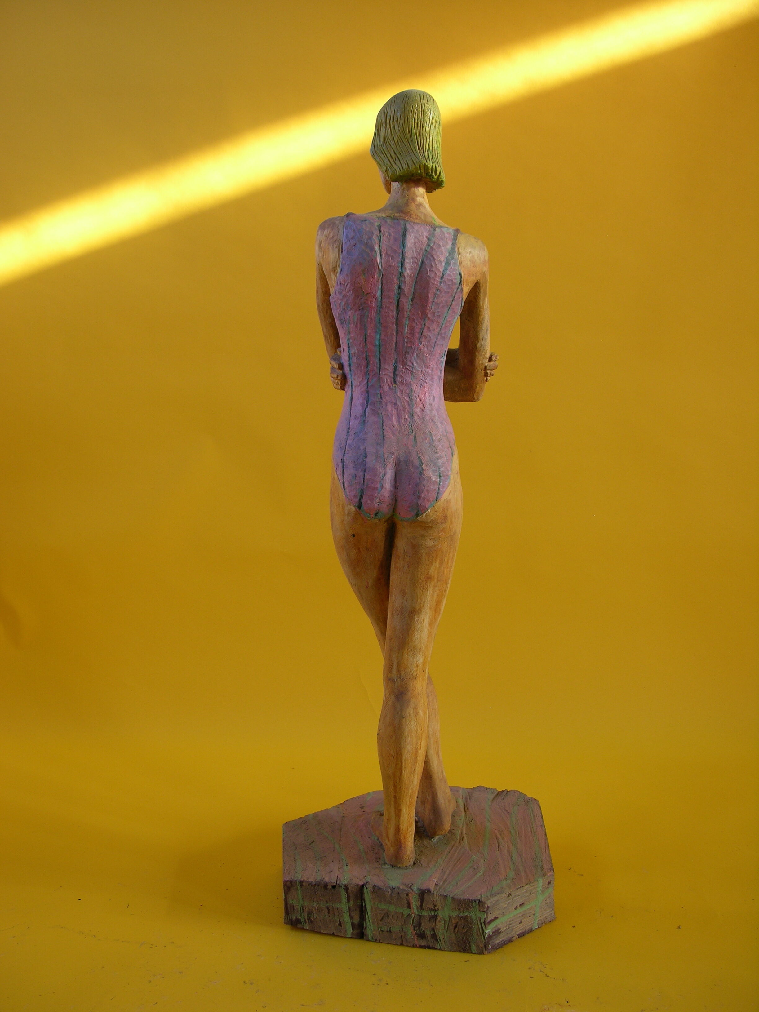 Sculpture "Girl in swimsuit, (Melina)" (2010)