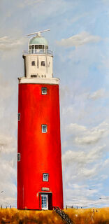 Bild "Texel Leuchtturm (Werk-Nr. 200608)" (2020)