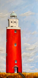 Picture "Texel lighthouse (work no. 200608)" (2020)