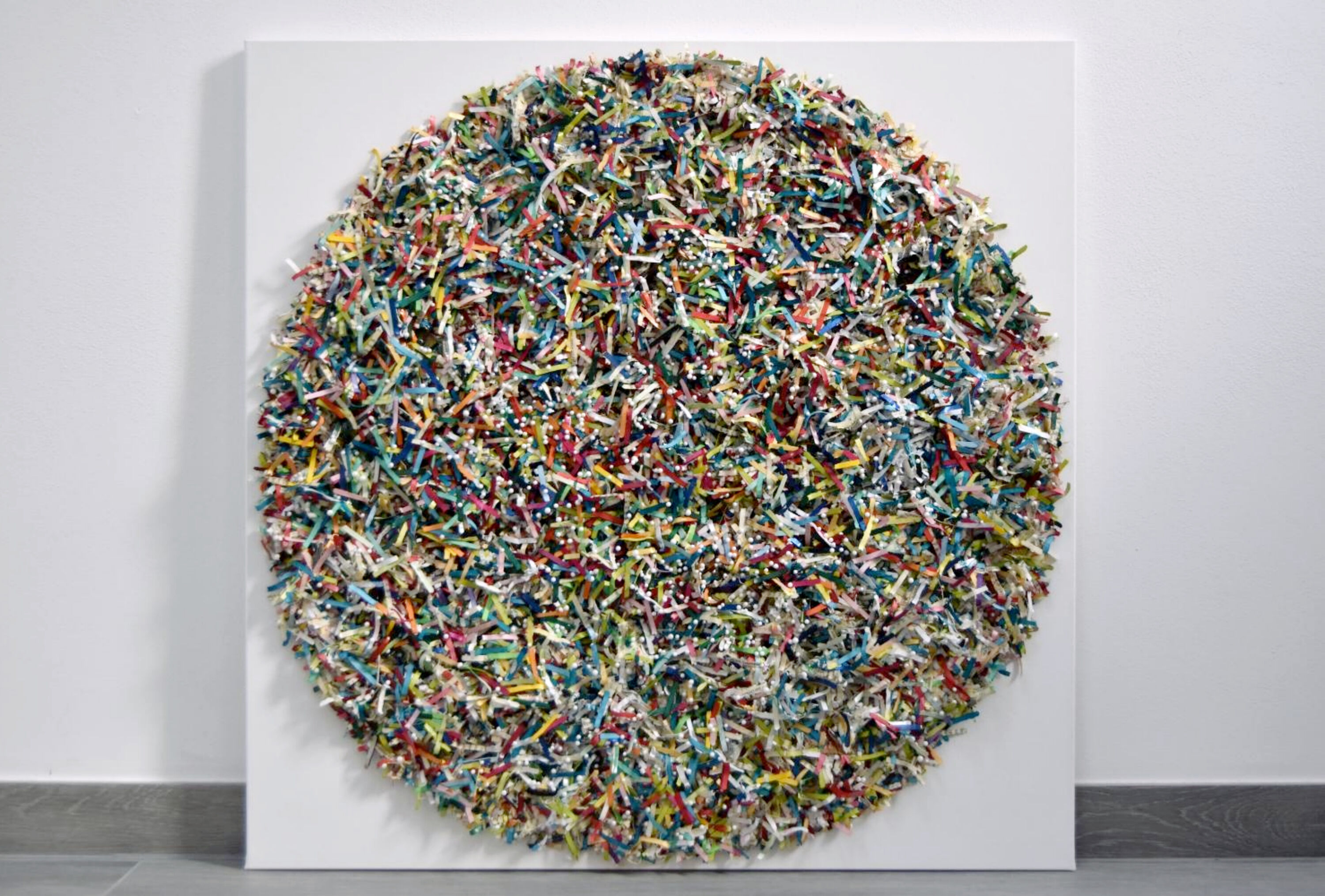 Sculpture "Paperwork & Pearls #12" (2024)