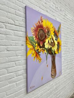 Bild "Sonnenblume Vier" (2024)