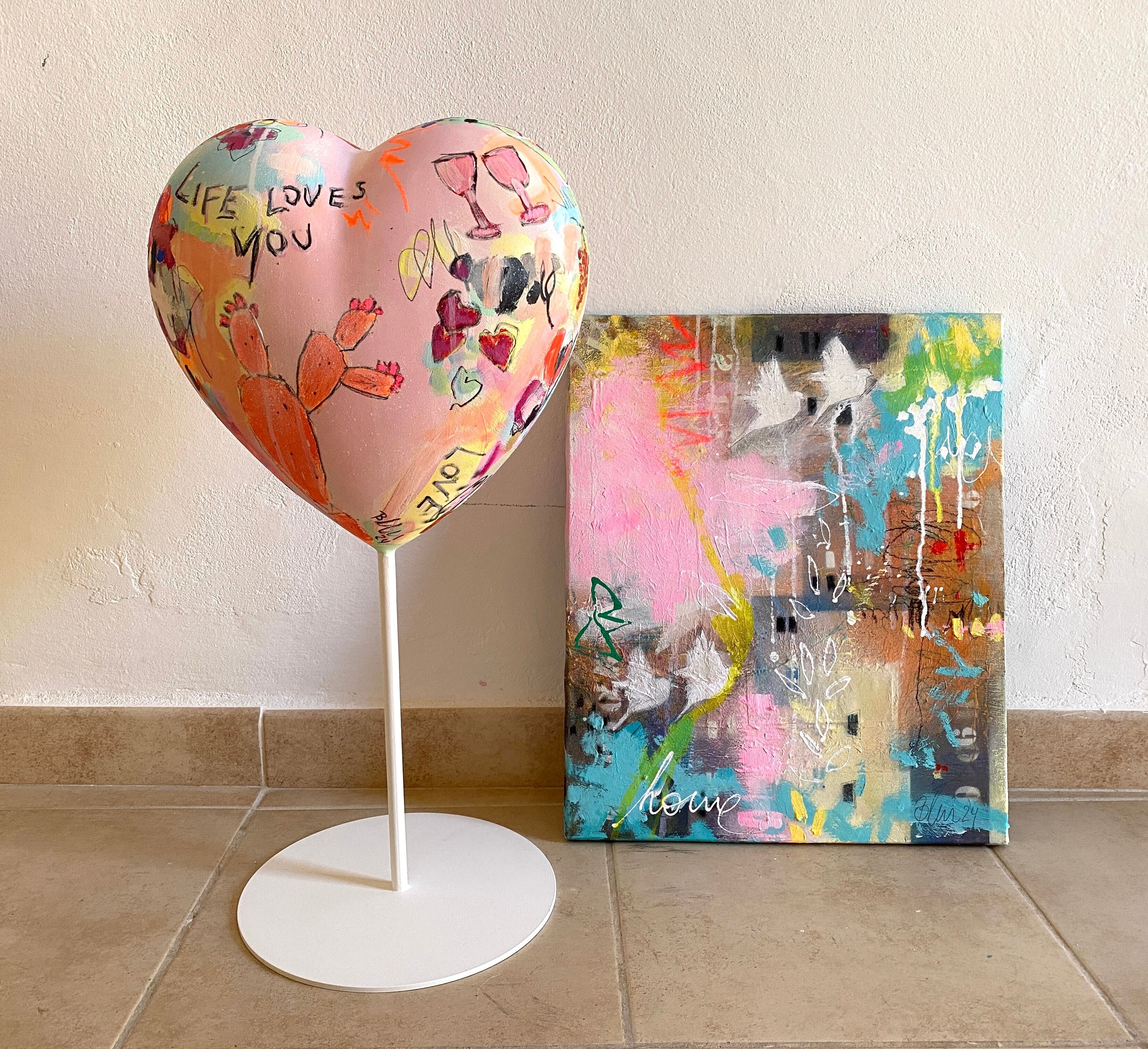 Sculpture "Life Loves You No.14" (2024)