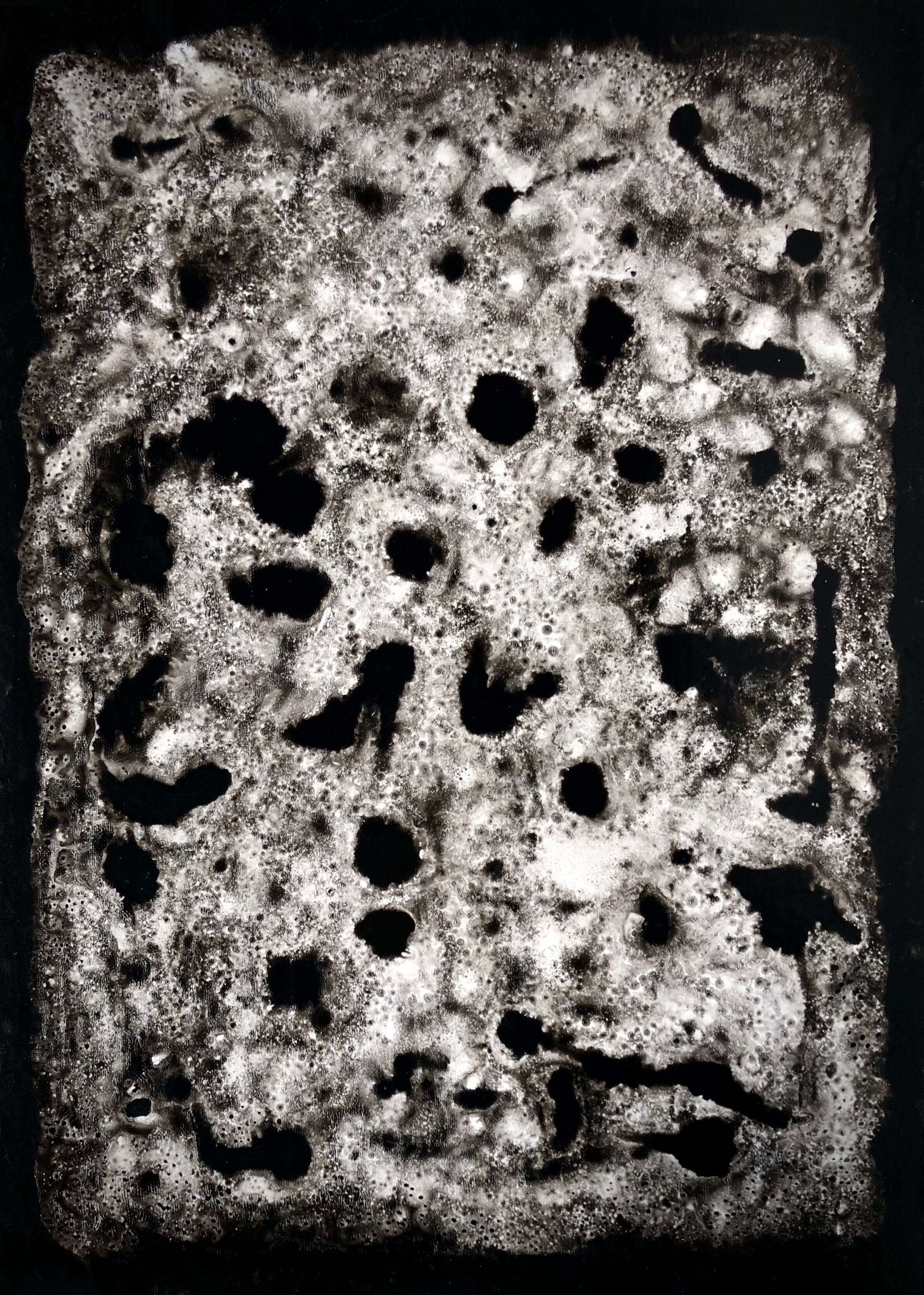 Bild "Kalkstein. Texturen der Erde" (2023)