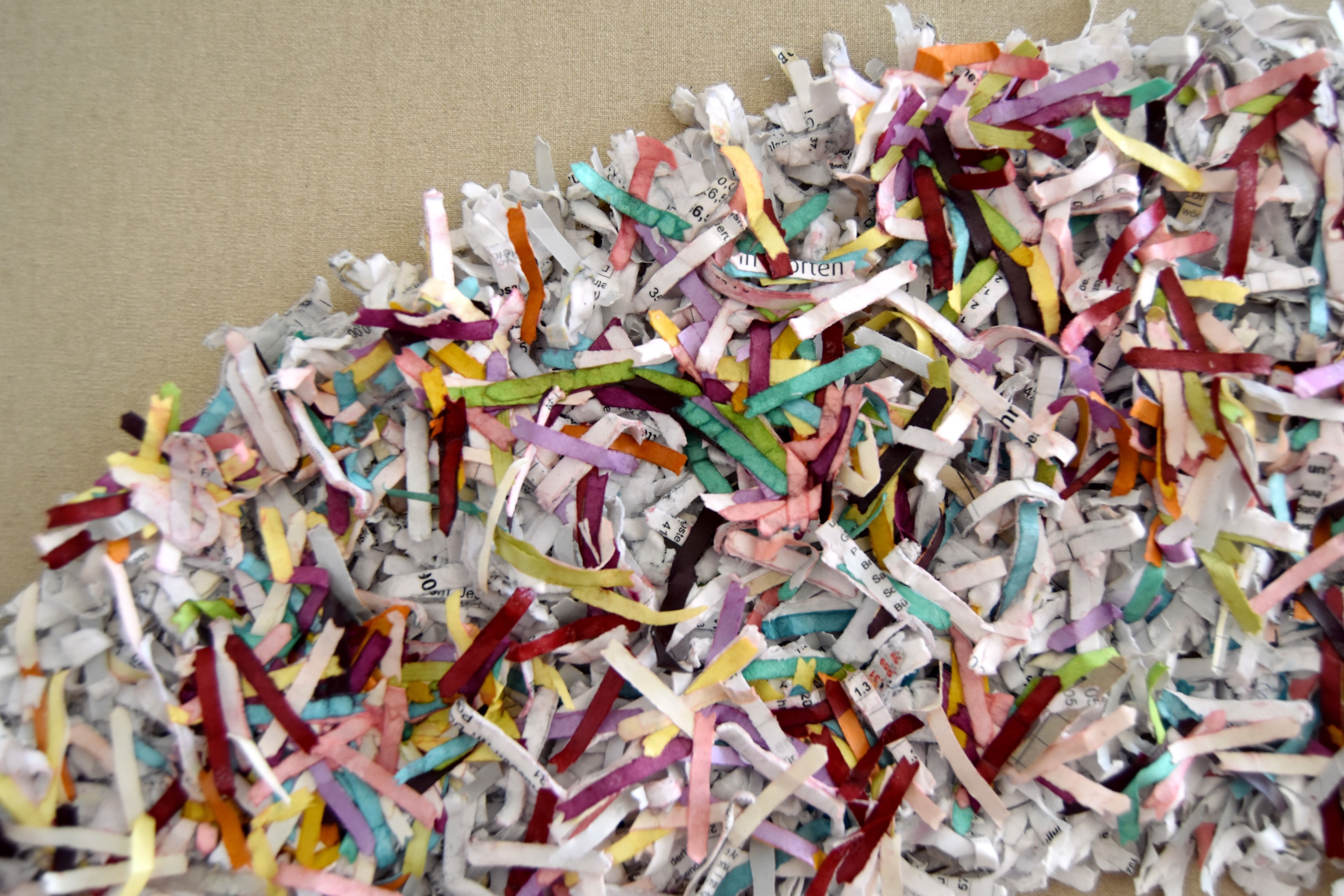Sculpture "Nature Paperwork #2" (2019)