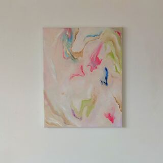 Picture "Gentle meanders and currents" (2023)