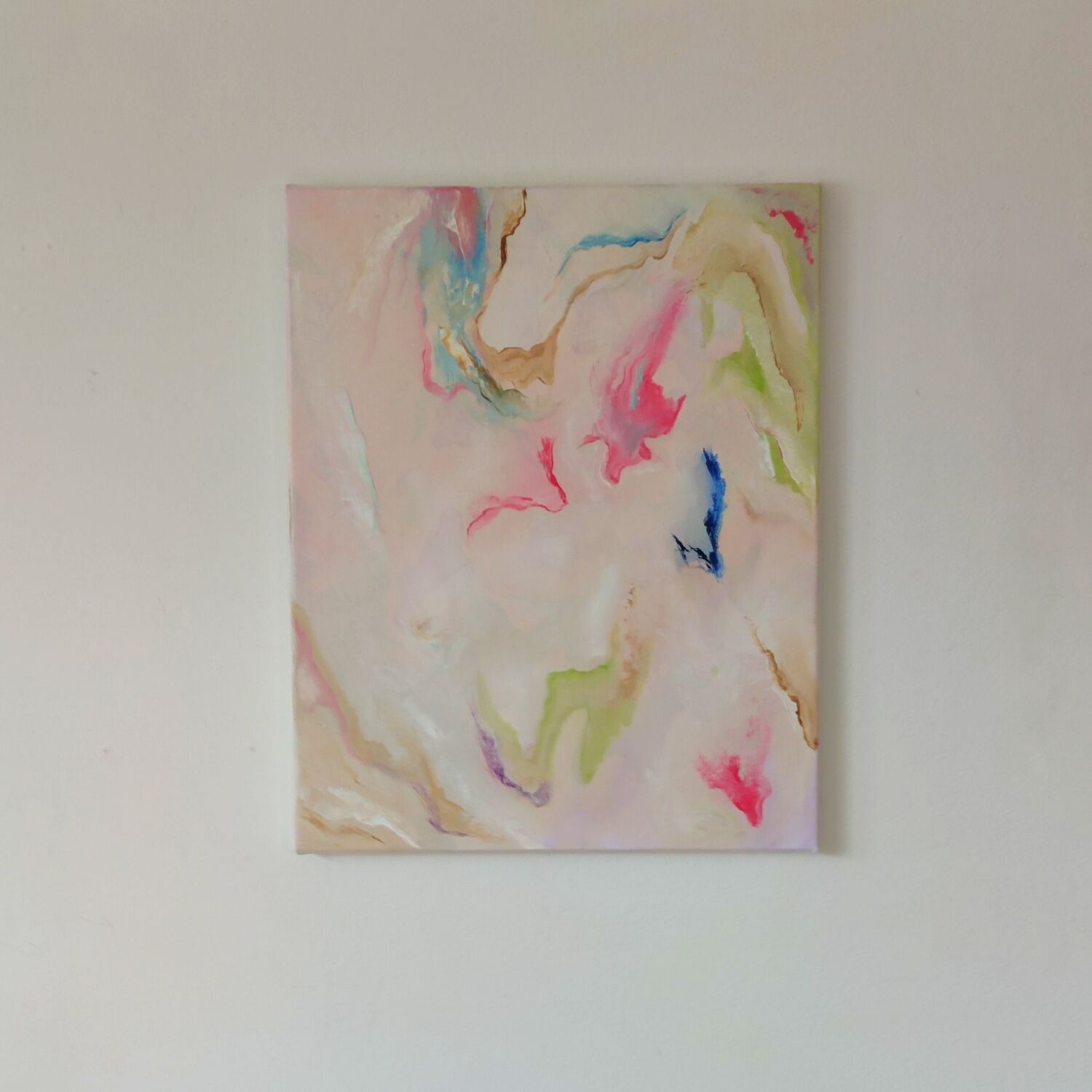 Picture "Gentle meanders and currents" (2023)