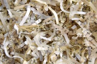 Sculpture "Literary Paperwork "H.F" (2021)