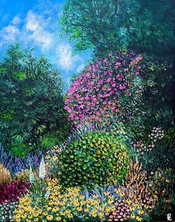 Bild "Im botanischen Garten" (2023)