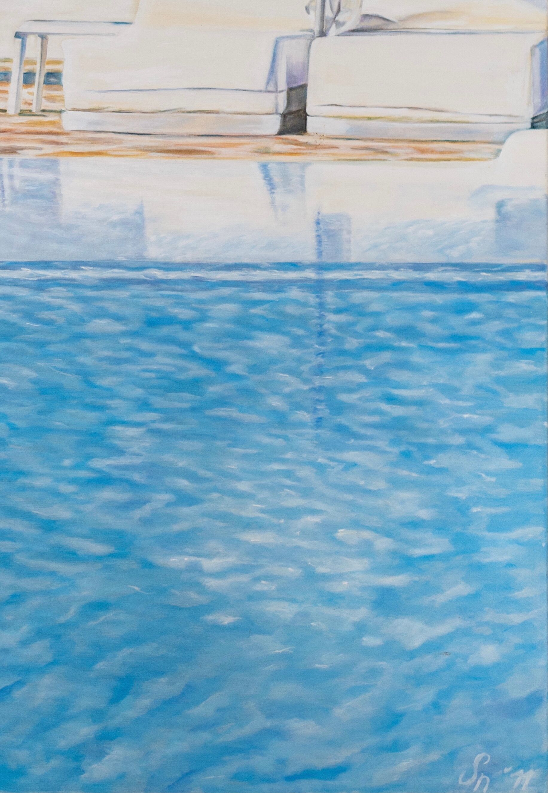 Bild "Pool Landschaft" (2011)