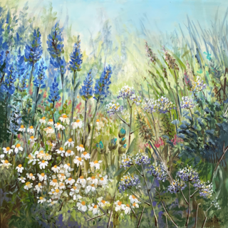 Picture "Flowers meadow" (2021)