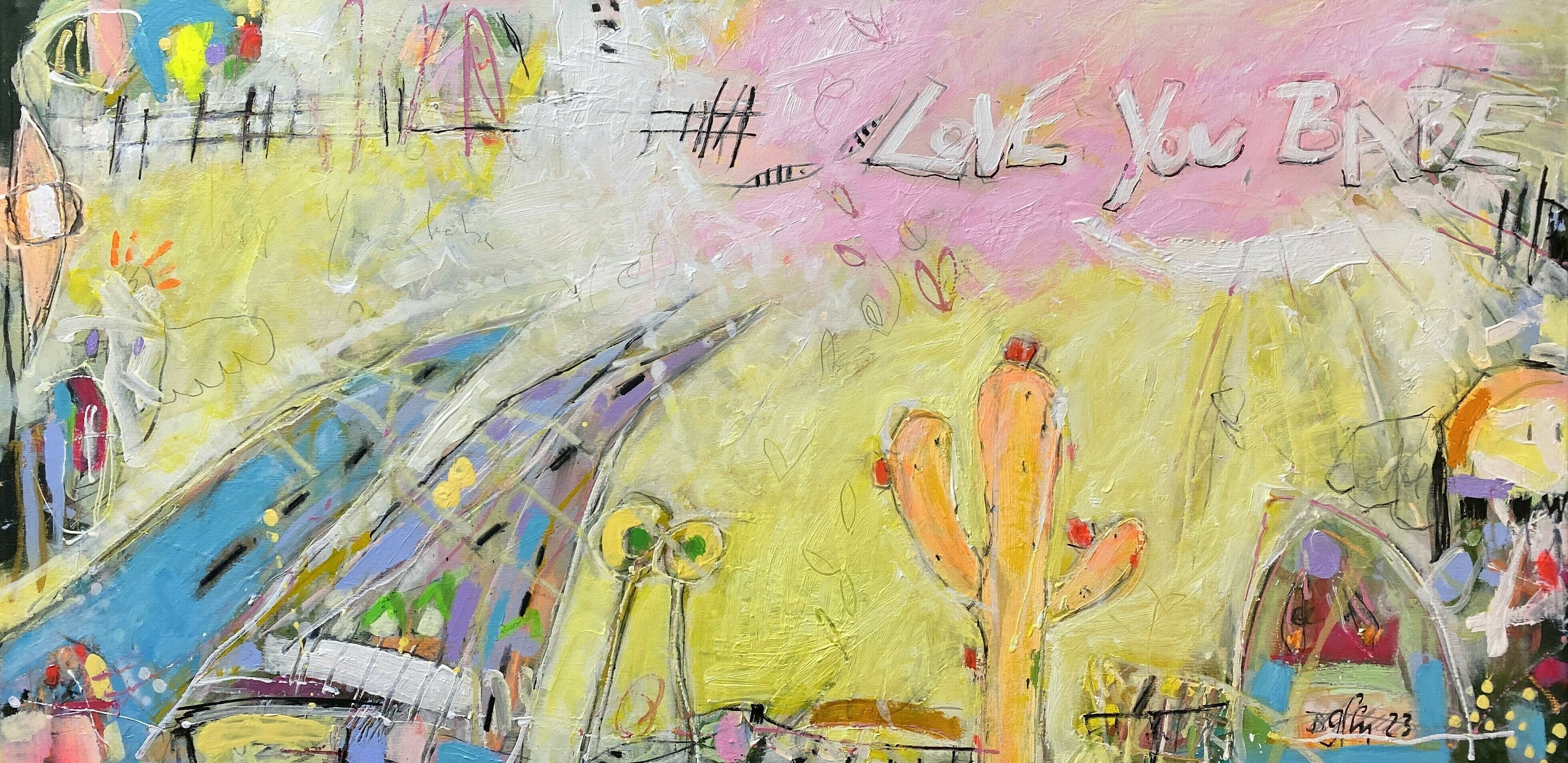 Picture "Love you, babe No.1" (2023)