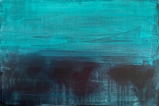 Bild "Seaview at Night 1.2" (2022)