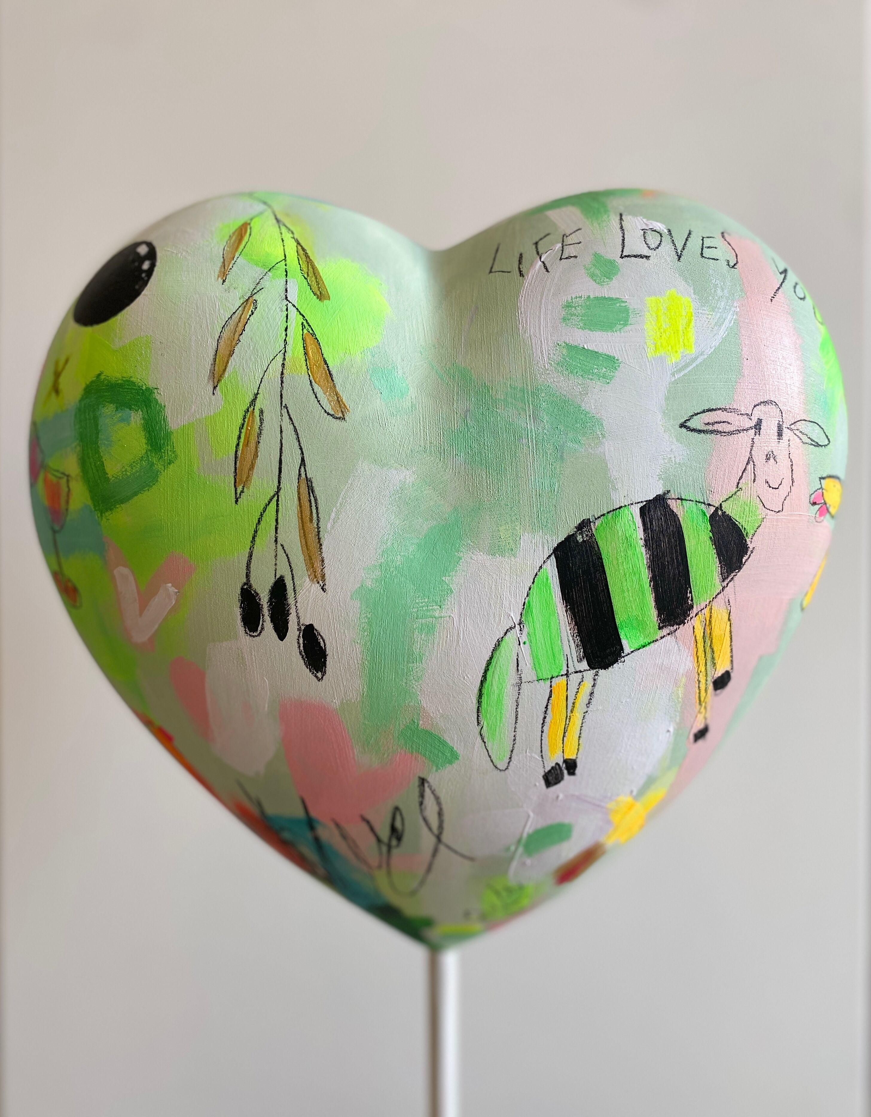 Sculpture "Life Loves You No.11" (2024)