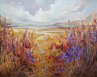 Bild "Blooming fields" (2024)