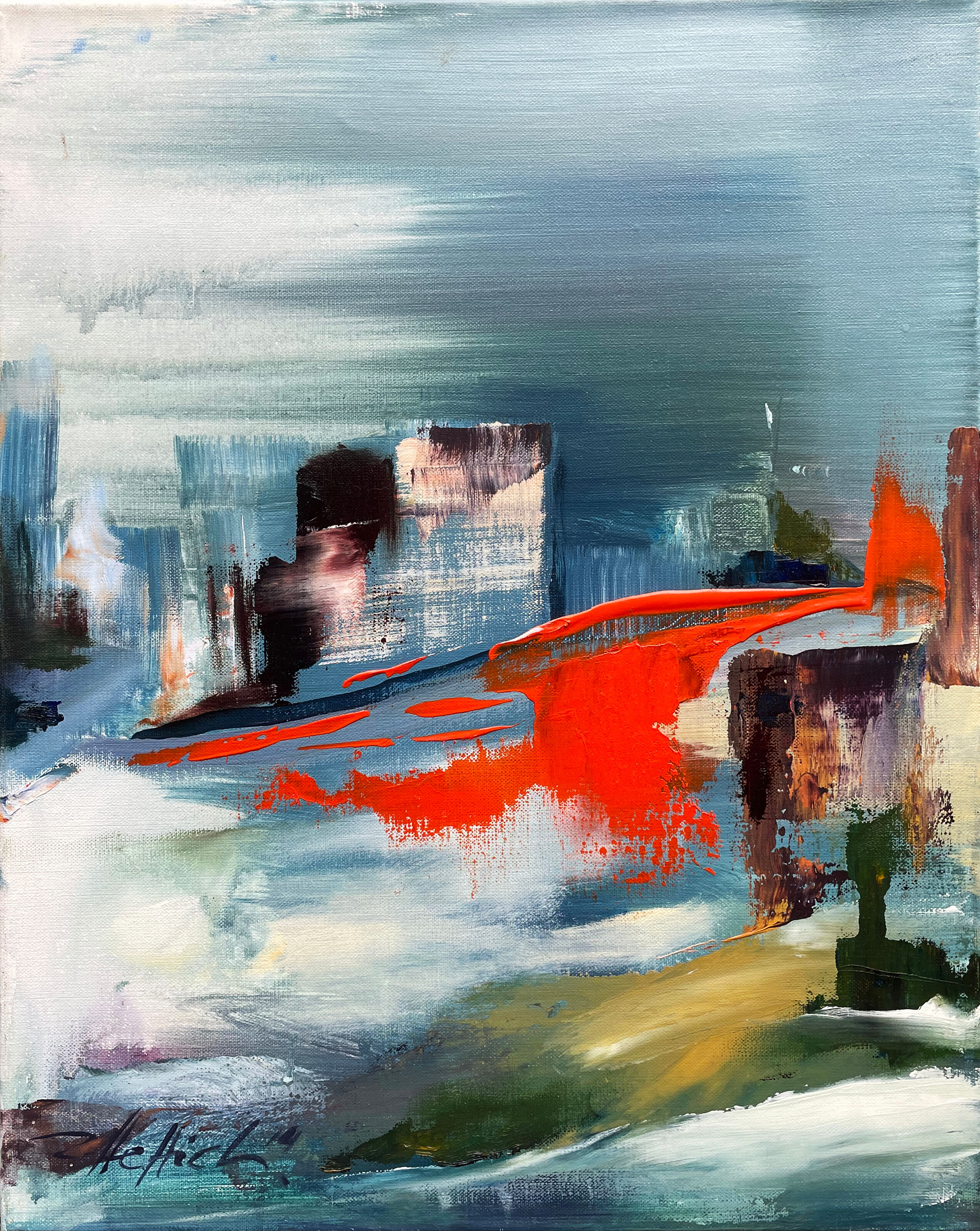Picture "About bridges" (2014)