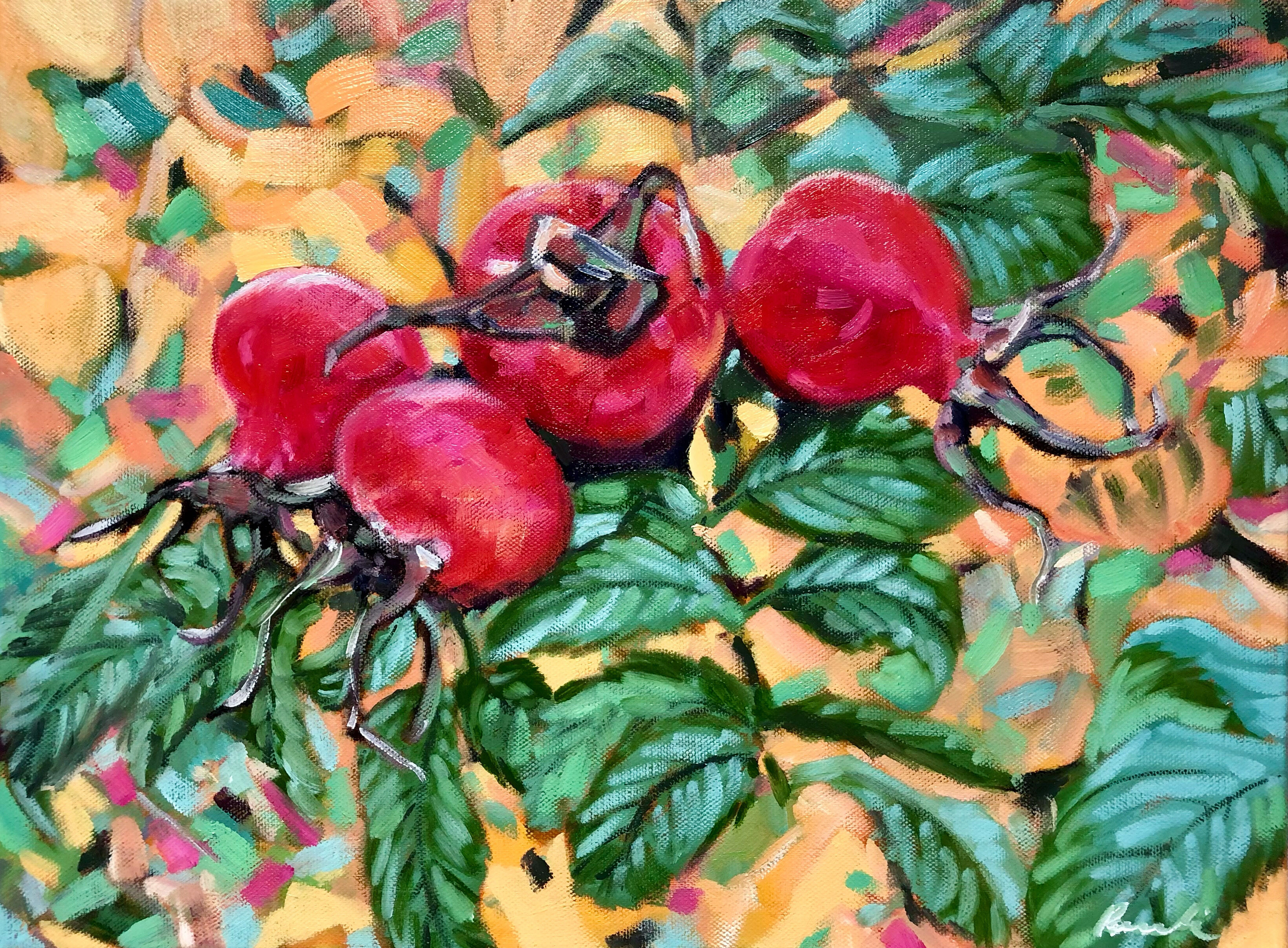 Picture "Rose hips" (2022)