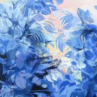 Bild "Morning garden II" (2021)