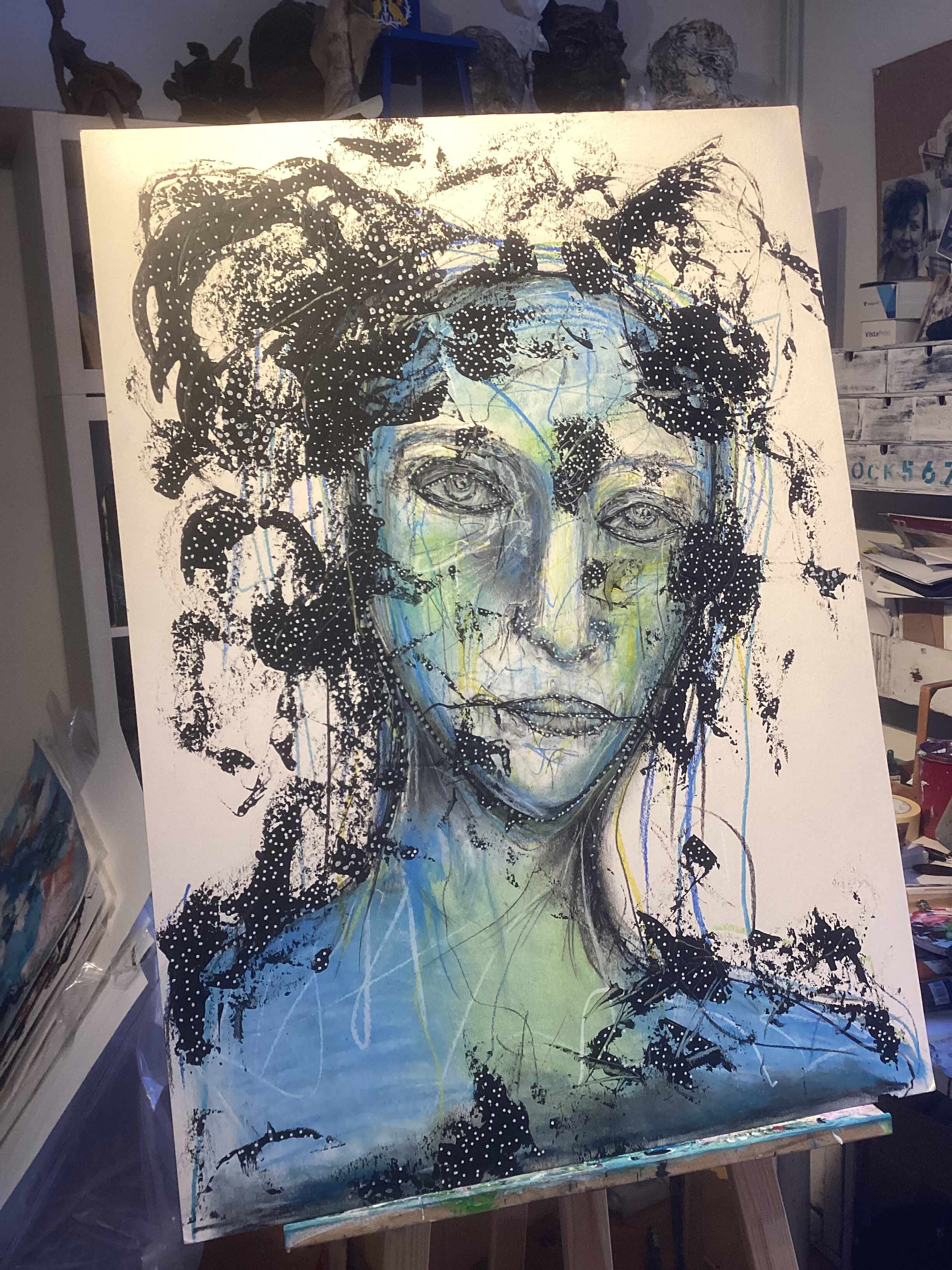 Bild "White Dot 2" (2017)