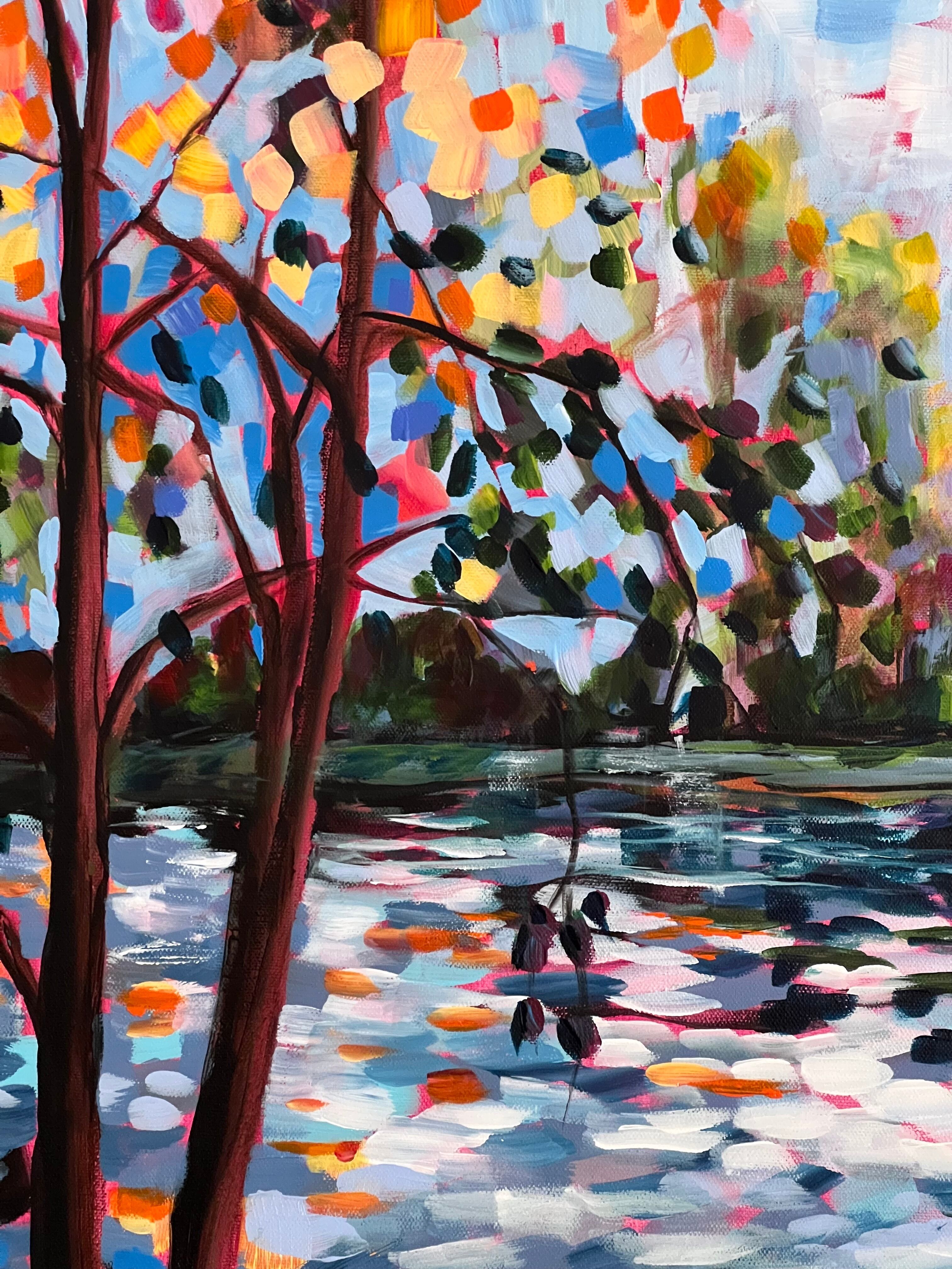 Picture "Autumn At The Pond 1" (2023)
