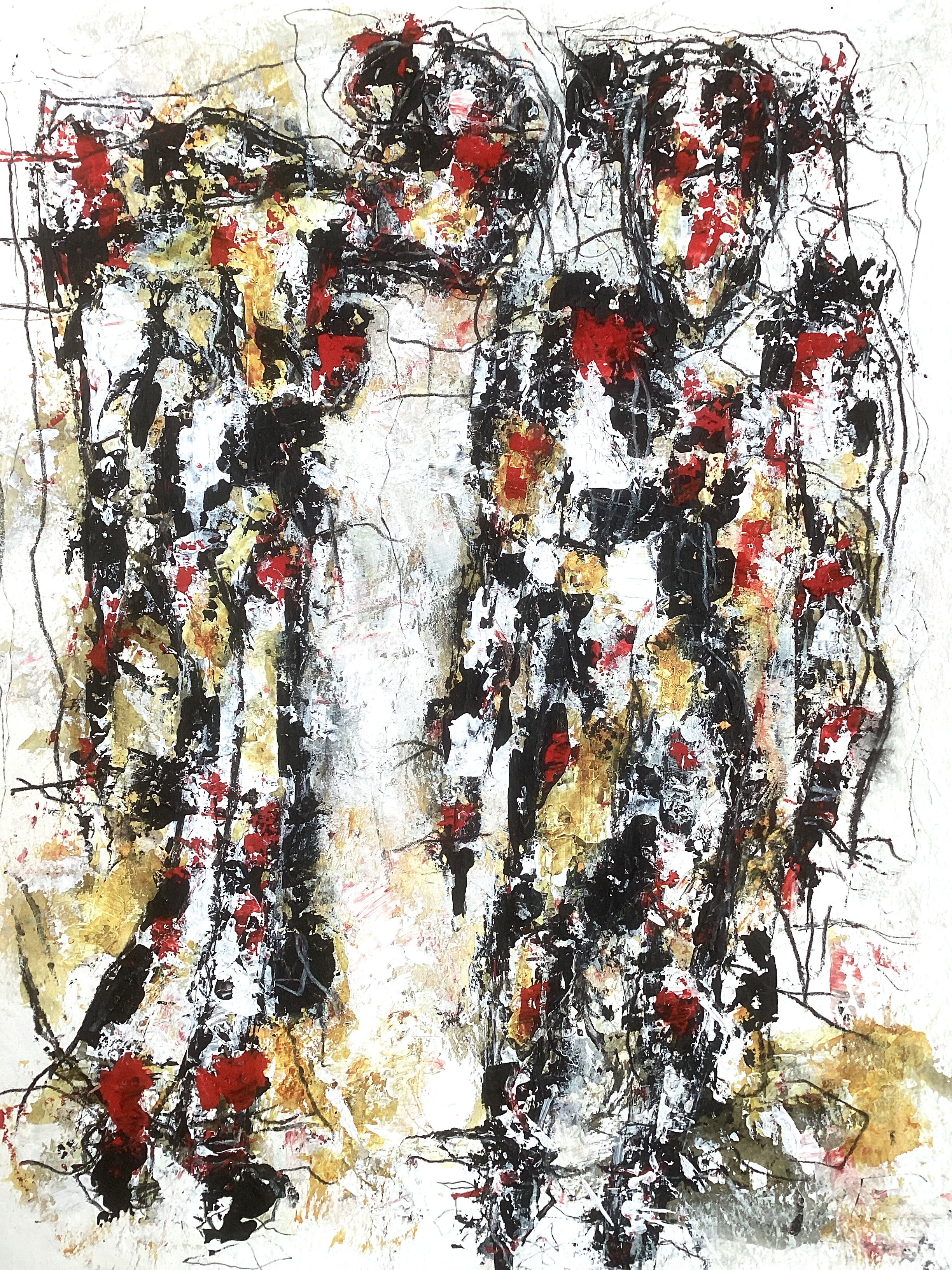 Picture "People abstract No. V" (2024)