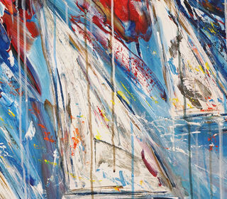 Picture "Stormy Sailing Regatta L 7" (2021)