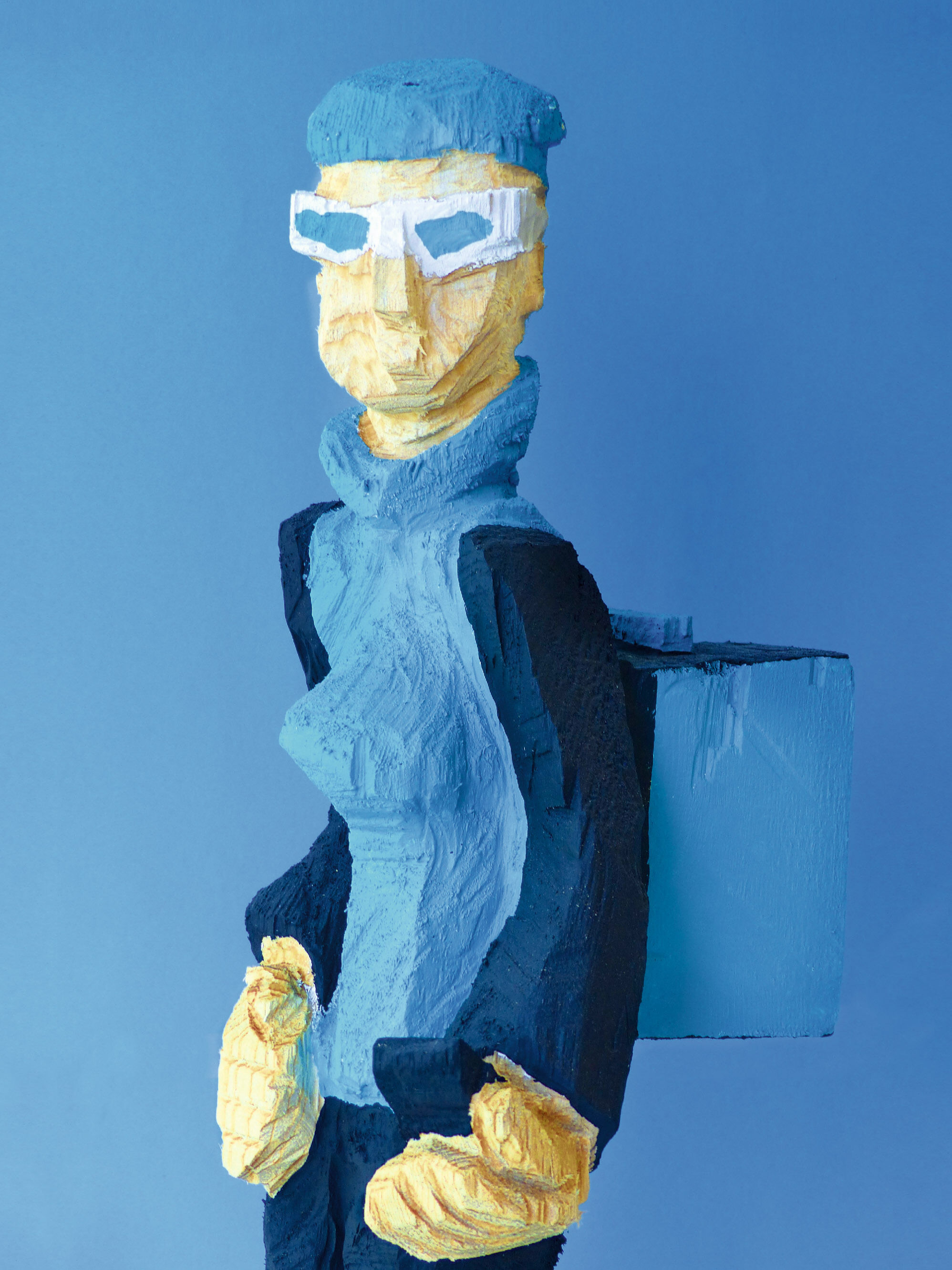 Sculpture "Delivery service I" (2022)