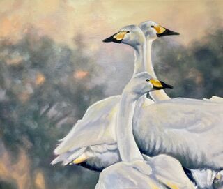 Picture "Trio (Whooper Swans)" (2023)
