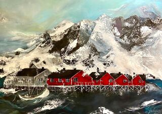 Bild "Norway - stormy landscape" (2025)
