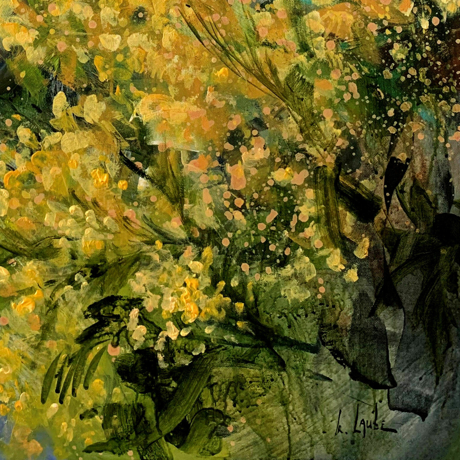 Bild "Mimosa flowers" (2022)