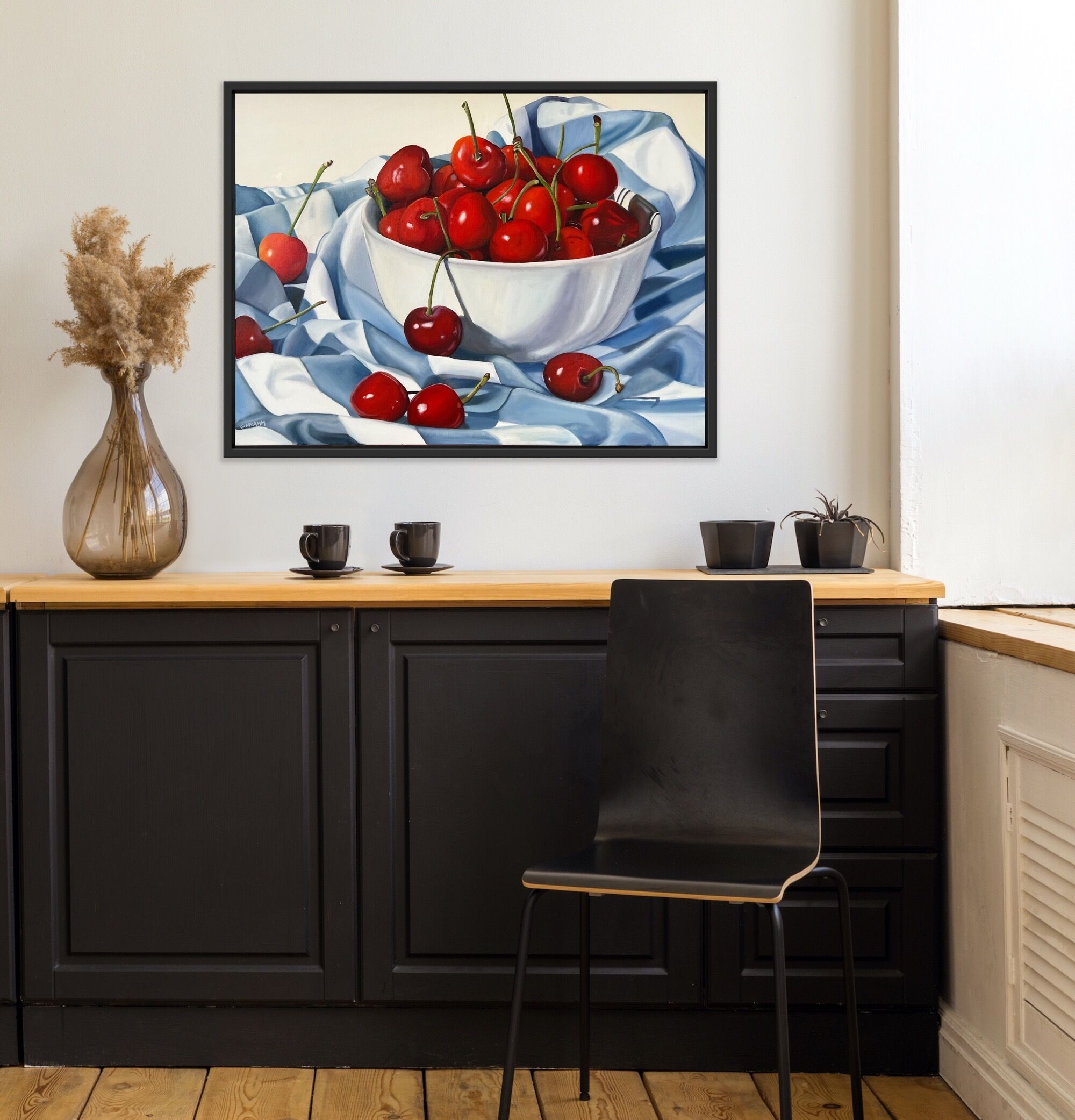 Bild "Kirschen /  Cherries   (Werk-Nr. 230602)" (2023)