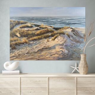 Picture "Dunes and sea on Sylt (work no. 220501)" (2022)