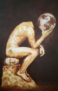 Picture "The thinker" (2021)